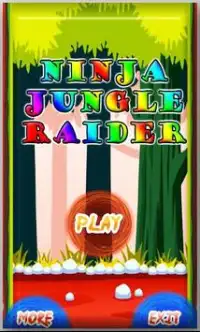 Ninja Jungle Raid Screen Shot 0