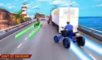 Light ATV Quad Bike Police Chase Traffic Race Game Screen Shot 6