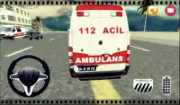 Trafikte Ambulans Sürme 3D Screen Shot 2