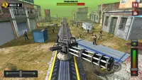 Train shooting - Zombie War Screen Shot 5