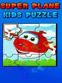 Super Plane Kids Jigsaw Puzzle Screen Shot 3