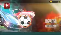 ⚽ bola de cohetes real liga: fútbol de automóviles Screen Shot 0