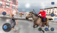 Mounted Horse Cop Chase Arrest Screen Shot 6