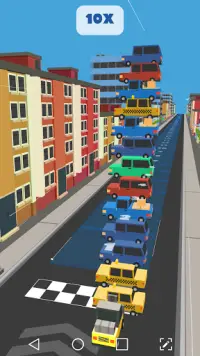 Stack Cars - Color Tower Run 3D Screen Shot 2