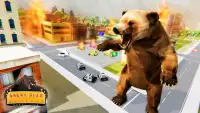 Monster Bär Amoklauf Spiel Smash Stadt Chaos Screen Shot 0