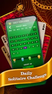 Spider Solitaire: Classic Game Screen Shot 2