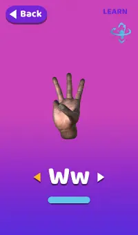 Hands On ASL - Fingerspell With Sign Language Screen Shot 8