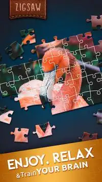 Jigsaw Puzzles: आरा पहेली विश्व जग Screen Shot 0