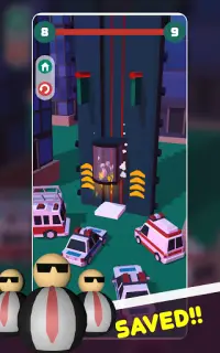 Elevator Fall : best free hard casual fun game Screen Shot 4