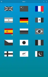 Banderas del mundo y emblemas: Adivina el país Screen Shot 15