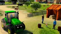 Real Tractor Cargo Offroad Thresher Farming Sim Screen Shot 1