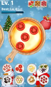 Christmas Pizza Cooking - Pizza Maker Kitchen Game Screen Shot 8