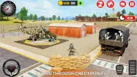Army Car Games Truck Driving Screen Shot 3