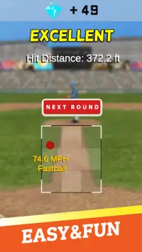 FAST BASEBALL: Super Fast, Fun & Free Screen Shot 3