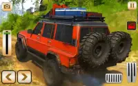 4x4 offroad Jeep skid racing 2020 Screen Shot 0