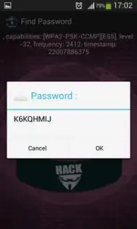 WIFI Password Hacker Prank Screen Shot 3