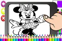 Art mickey Coloring Page Mouse Cartoon Screen Shot 5