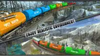 Indian Train Oil Tanker Transport:Train Games 2017 Screen Shot 9
