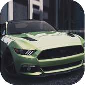 Drift Yarışı Ford Mustang Simülatör Oyunu