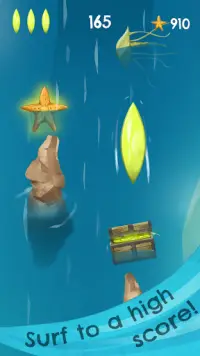 Finger Surfer - Free Surf Game Screen Shot 9
