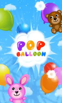Pop Balloon Kids Screen Shot 0