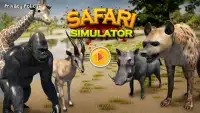 Sırtlan Oyun 3D - Safari Hayvan Simülatörü Screen Shot 0