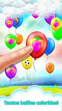 Estouro de balões jogos para criançinhas Screen Shot 2