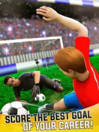 Futebol Penalidade: Marcar Gols Jogador vs Goleiro Screen Shot 3