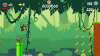 Banana World - Banana Kong Jungle Monkey Run Screen Shot 2