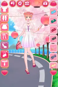 Anime Girls Fashion - Makeup & Dress up Screen Shot 4
