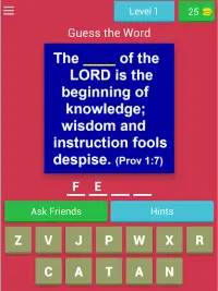 “Proverbs” Bible Quiz (Bible Game) Screen Shot 10