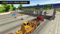 เครื่องจำลองรถบรรทุกยูโร 2018 - Truck Simulator Screen Shot 6