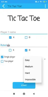 Tic Tac Toe Screen Shot 3