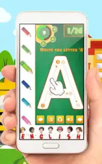 Alphabet ABC English Writing Screen Shot 2