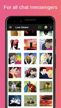 Love Sticker - WAStickerApps Screen Shot 4
