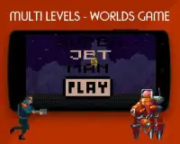 Super Jet Man Run Screen Shot 0