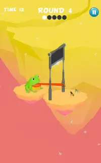 Tap the frog- Homeless Frog Games Screen Shot 3
