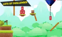 Knock Down Bottles:Hit & Knock Out Tin Cans &Shoot Screen Shot 2