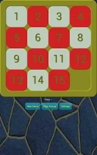 15 Puzzle Game (by Dalmax) Screen Shot 5