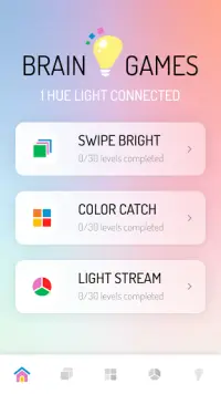 Hue Light Games - Interactive brain training Screen Shot 1