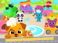 Cute & Tiny Food Trucks - Cooking with Baby Pets Screen Shot 11