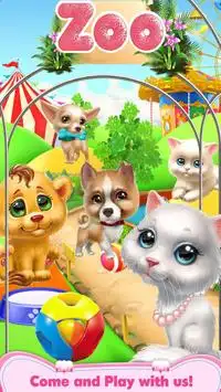 Animal Pets Care Salon - Pet care games for Girls Screen Shot 4