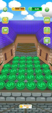 Golden Pusher  - Lucky Coin Dozer for a Big Win Screen Shot 2