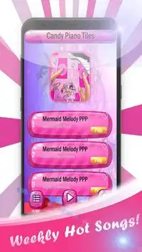 Mermaid Melody Piano Tiles Screen Shot 0