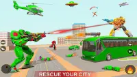 Helicopter Robot Car Game 3d Screen Shot 4