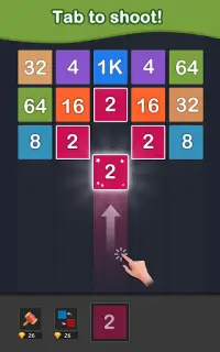 Merge puzzle& 2048 block puzzl Screen Shot 10