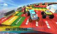 Impossible Tracks Sky Racing: Monster Truck Race Screen Shot 1