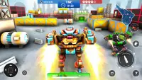 Robot Action Strike: disconnesso giochi di guerra Screen Shot 1