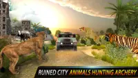 Gorilla-Tiger pangangaso: pamamaril sa loin Game Screen Shot 0