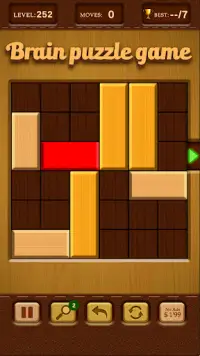 Unblock Red Wood Puzzle 2022 Screen Shot 3